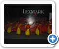 Lexmark Kickoff 2007  in Kolkata the Event was attended by 300 employes (2)